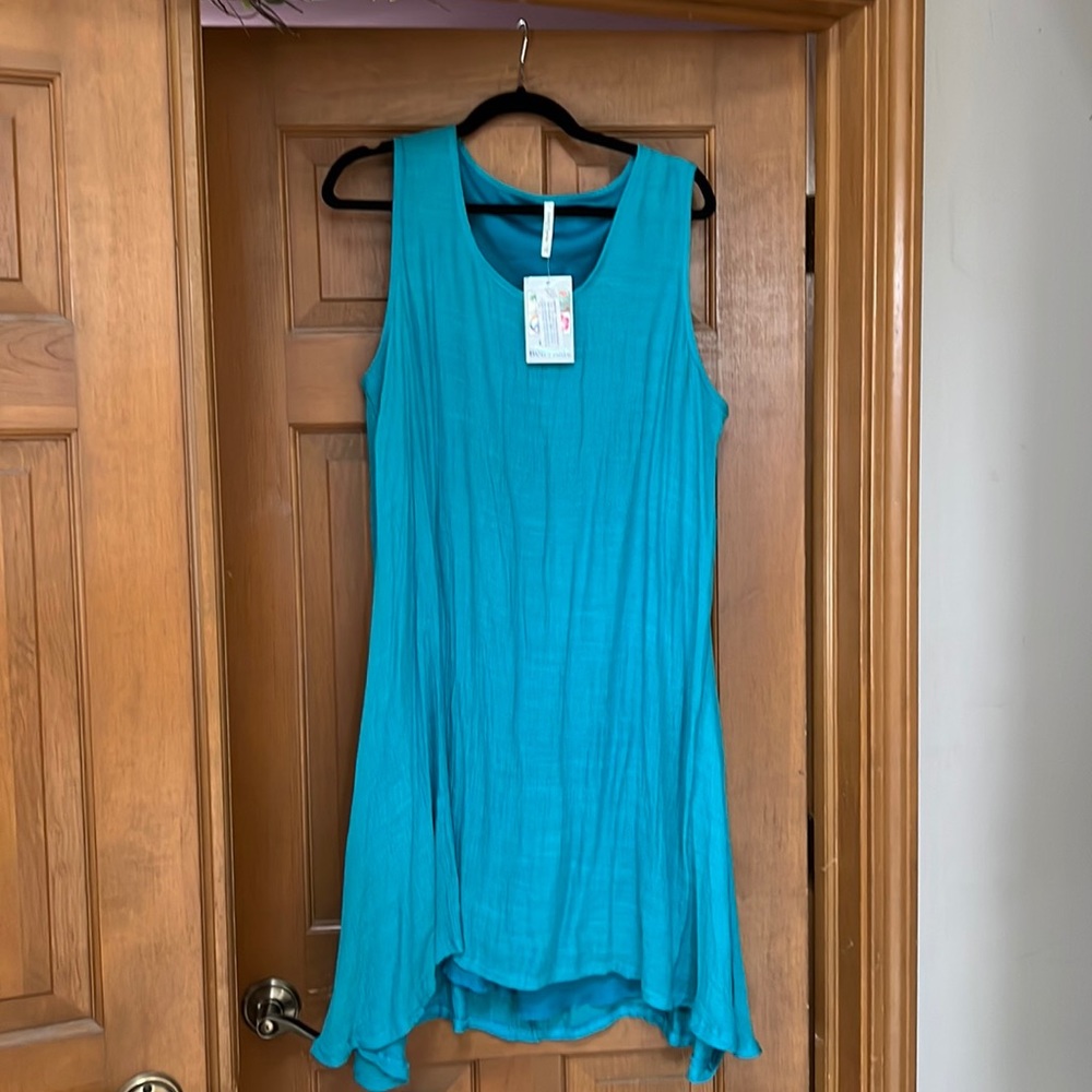 Teal Dress